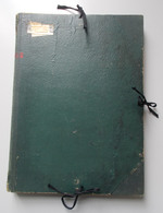 Tafelwerk mit Tapetendessins der Manufaktur Paul Balin, Paris